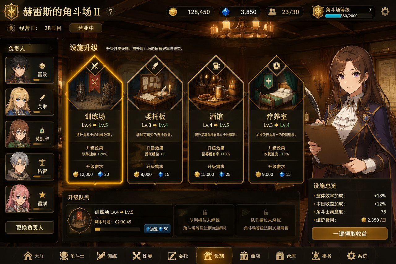 赫雷斯的角斗场Ⅱ 斗技场挑战 场景图 2