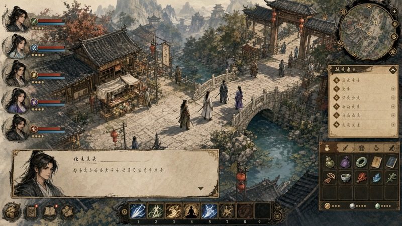 金庸群侠传5爱与死仙狐MOD六周年 玩法展示 页面配图 2