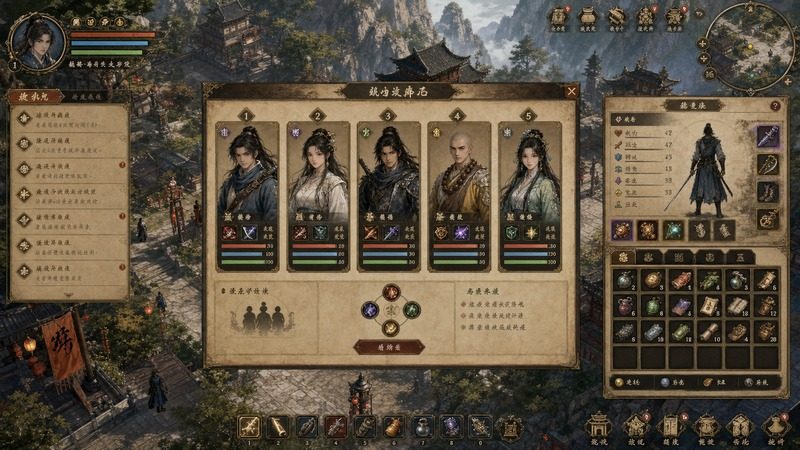 金庸群侠传5爱与死仙狐MOD六周年 支线内容 内容截图 7